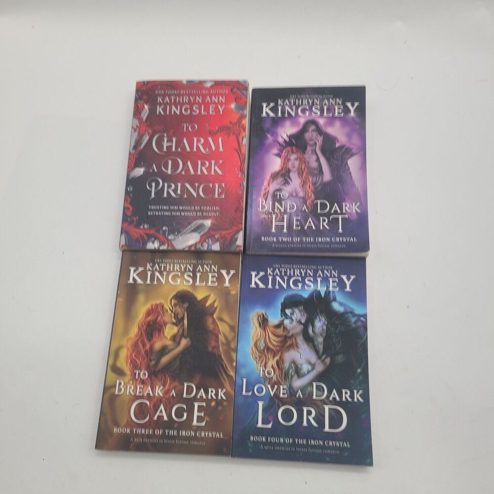 The Iron Crystal Dark Fantasy Romance Series by Kathryn Ann Kingsley